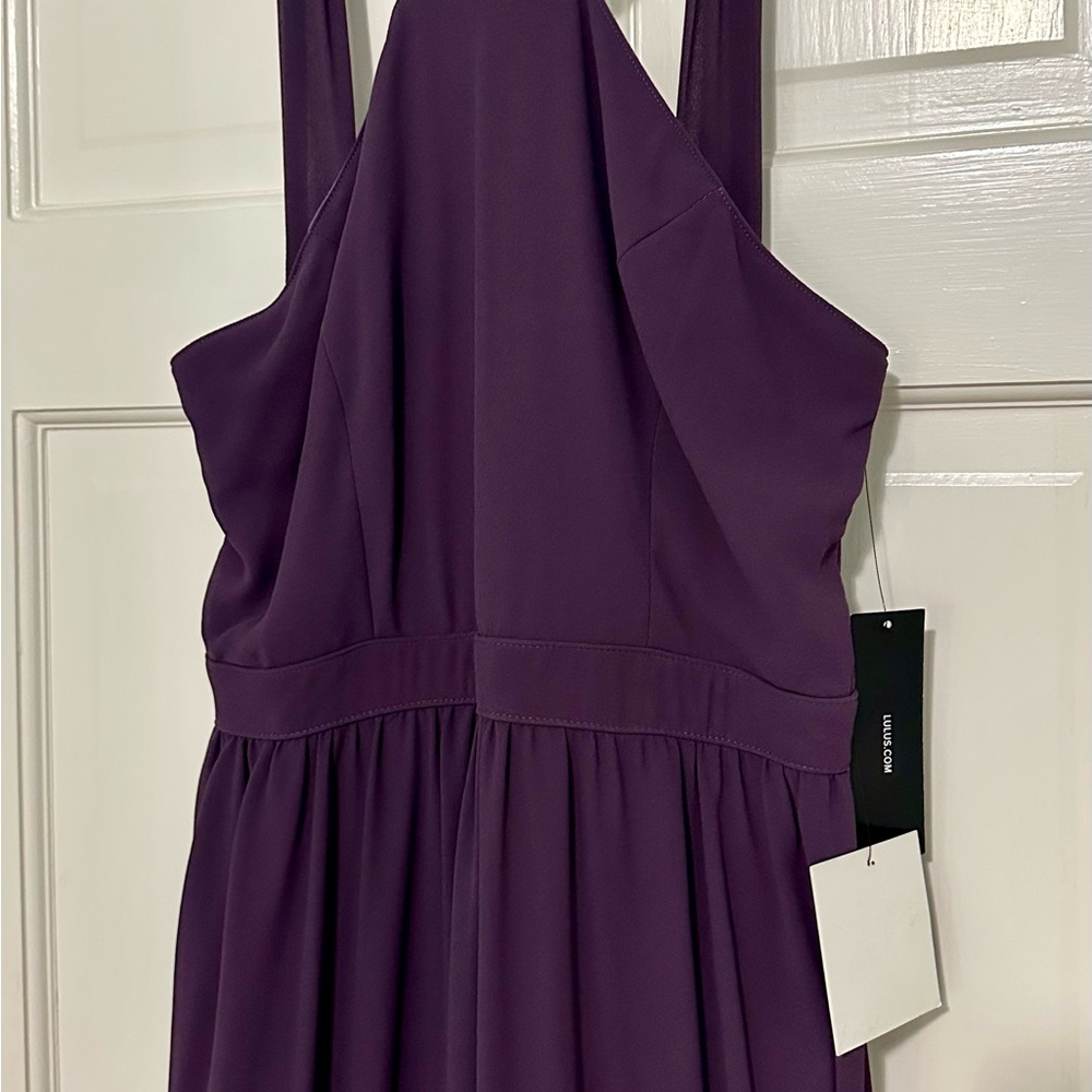 Lulu's Elegant Deep Purple Maxi
